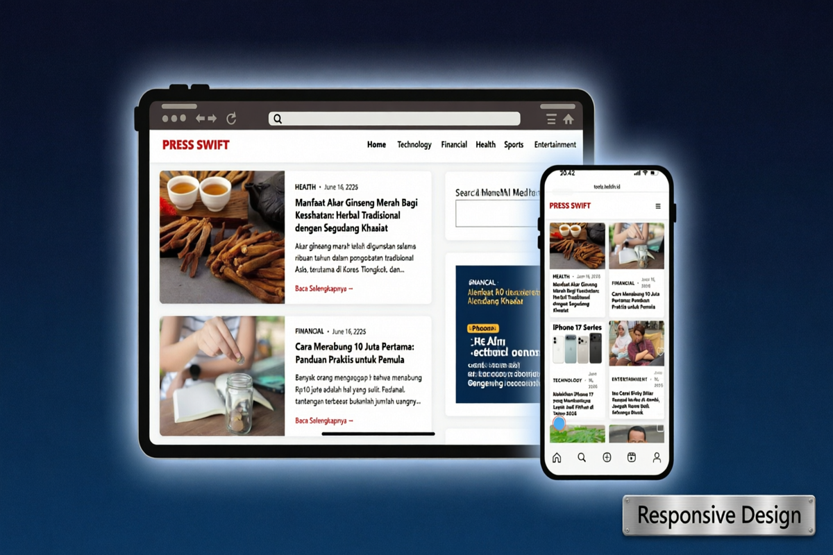 PressSwift - Theme WordPress Premium untuk Blog Berita