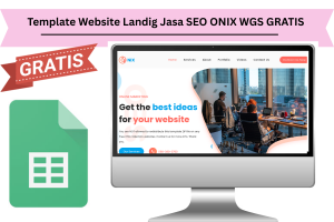 Template Website Landig Jasa SEO ONIX WGS GRATIS 