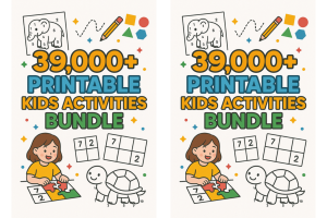 39.000+ Printable Kegiatan Anak: Koleksi Terlengkap Lembar Aktivitas Edukatif & Kreatif