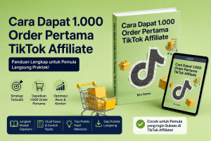 E-Book Cara Dapat 1000 Order Pertama TikTok Affiliate (Lisensi PLR)