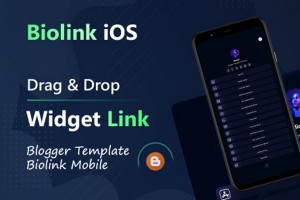 Download Template Bio Link Blogger