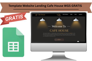 Template Website Landing Cafe House WGS GRATIS 