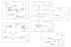 Contoh Gambar Desain Bangunan Free Intake & Bendung