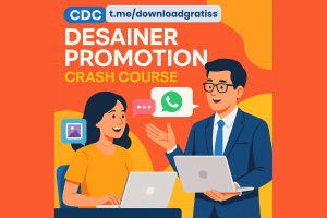 Download Gratis Designer Promotion Crash Course - Ecourse  cara cepat dan tepat promosiin karya desainmu agar lebih dikenal, dihargai, bahkan dilirik 