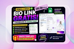 Template Bio Link Premium Gratis unlmited 