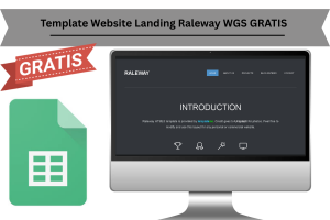 Template Website Landing Raleway WGS GRATIS 