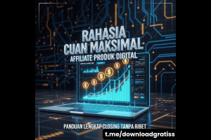 Download Gratis Ebook Rahasia Cuan Maksimal dari Affiliate Produk Digital!