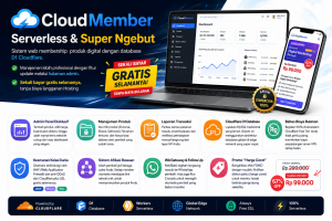 Membership Super Ringan Sekali bayar aktif selamanya Lisensi Whitelabel