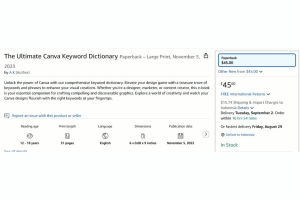 Download Gratis The Ultimate Canva Keyword Dictionary