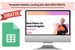 Template website Landing Edu Well WGS GRATIS 