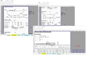 Rumus Perhitungan Dimensi Saluran Sekunder